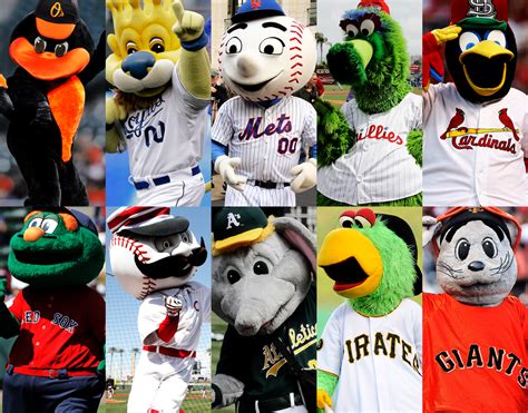 Baseball team mascots 2023